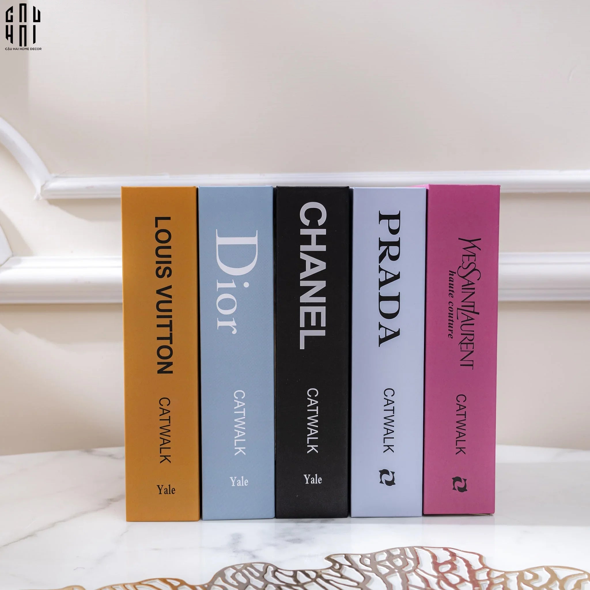 SET SÁCH TRANG TRÍ PHONG CÁCH HIỆN ĐẠI SIZE M-CẬU HAI HOME DECOR