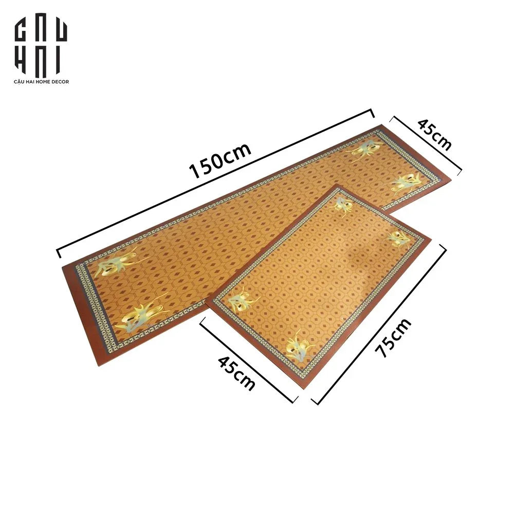 SET THẢM BẾP DA WALLACE 1M5