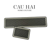 SET THẢM BẾP MICROFIBER 180 - ATHENA TRELLIS