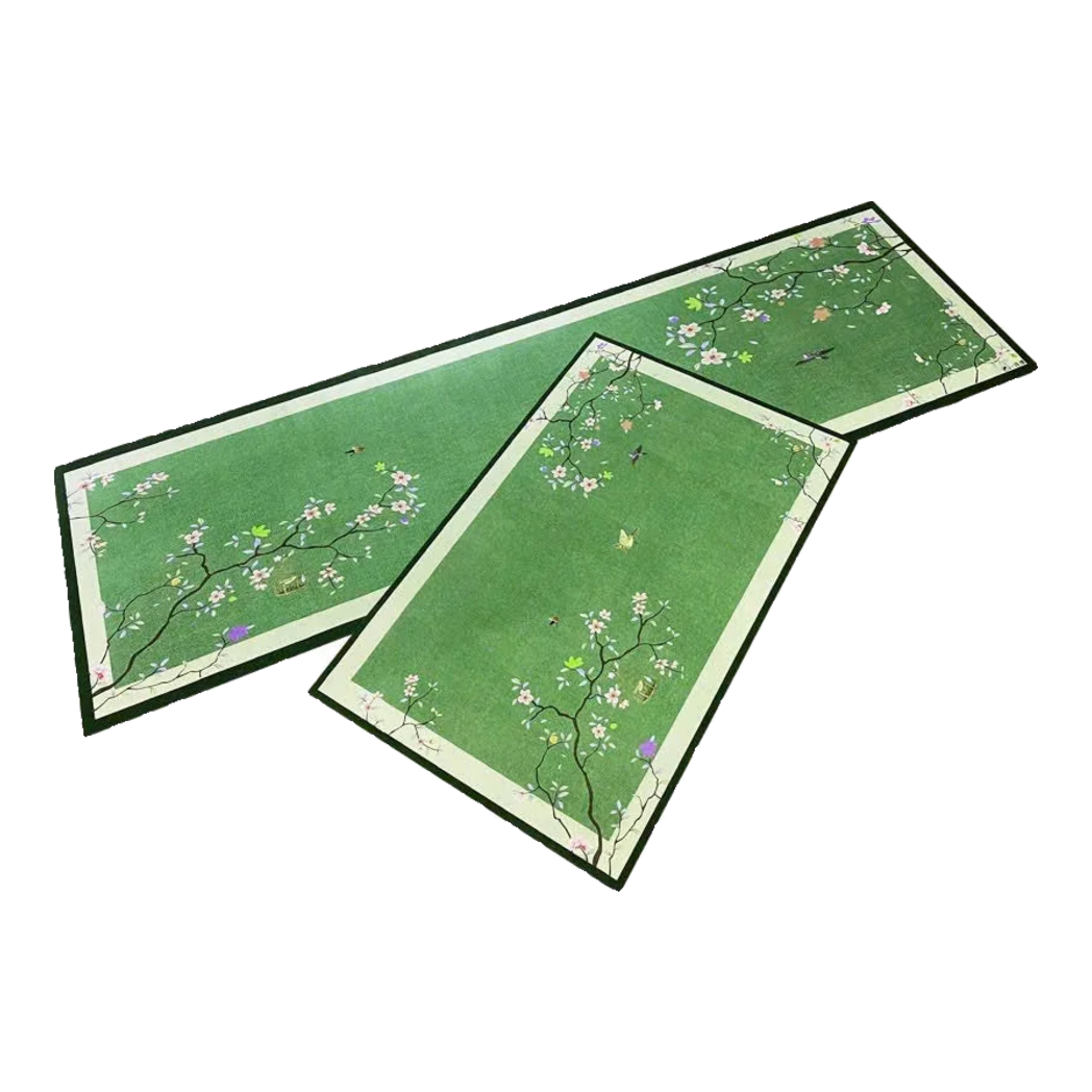 Set Thảm Bếp Microfiber 45x75/150 - Angel Bird