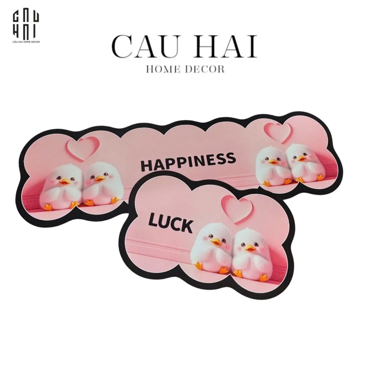 Set Thảm Bếp Microfiber 45x75/150 - Happiness Puppy-THẢM BẾP-CẬU HAI HOME DECOR