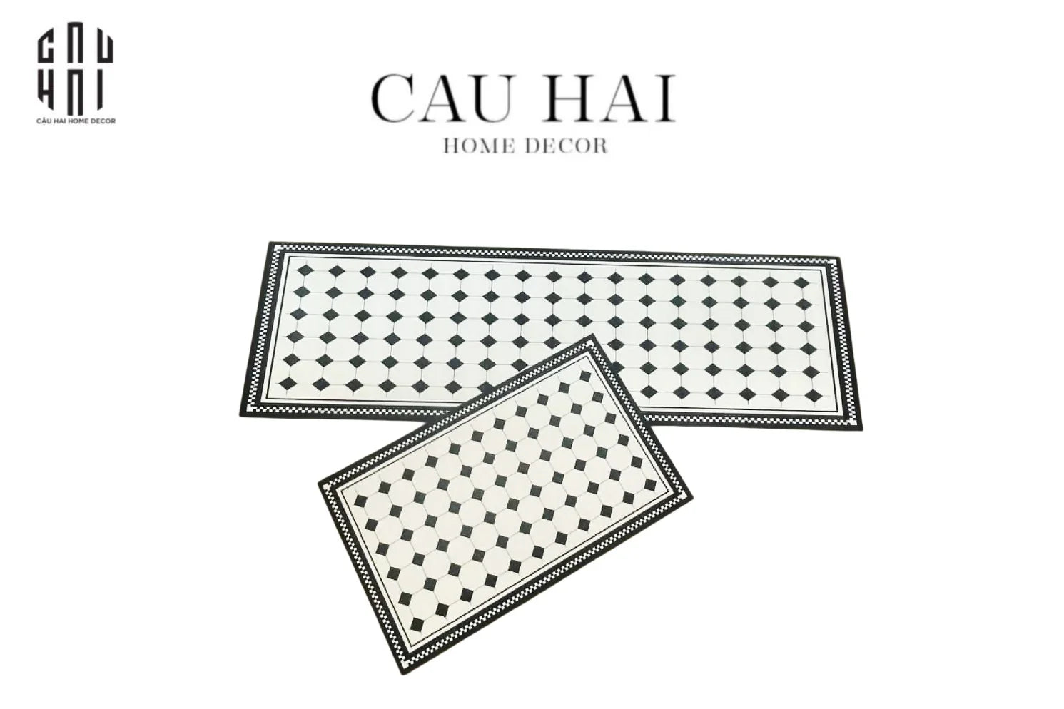 SET THẢM BẾP MICROFIBER ALIGHNED 1M6
