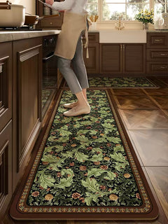 Set Thảm Bếp Microfiber Nappa Gen8 Botanical Heritage Forest 50x180 50x80/50x180-THẢM BẾP-CẬU HAI HOME DECOR