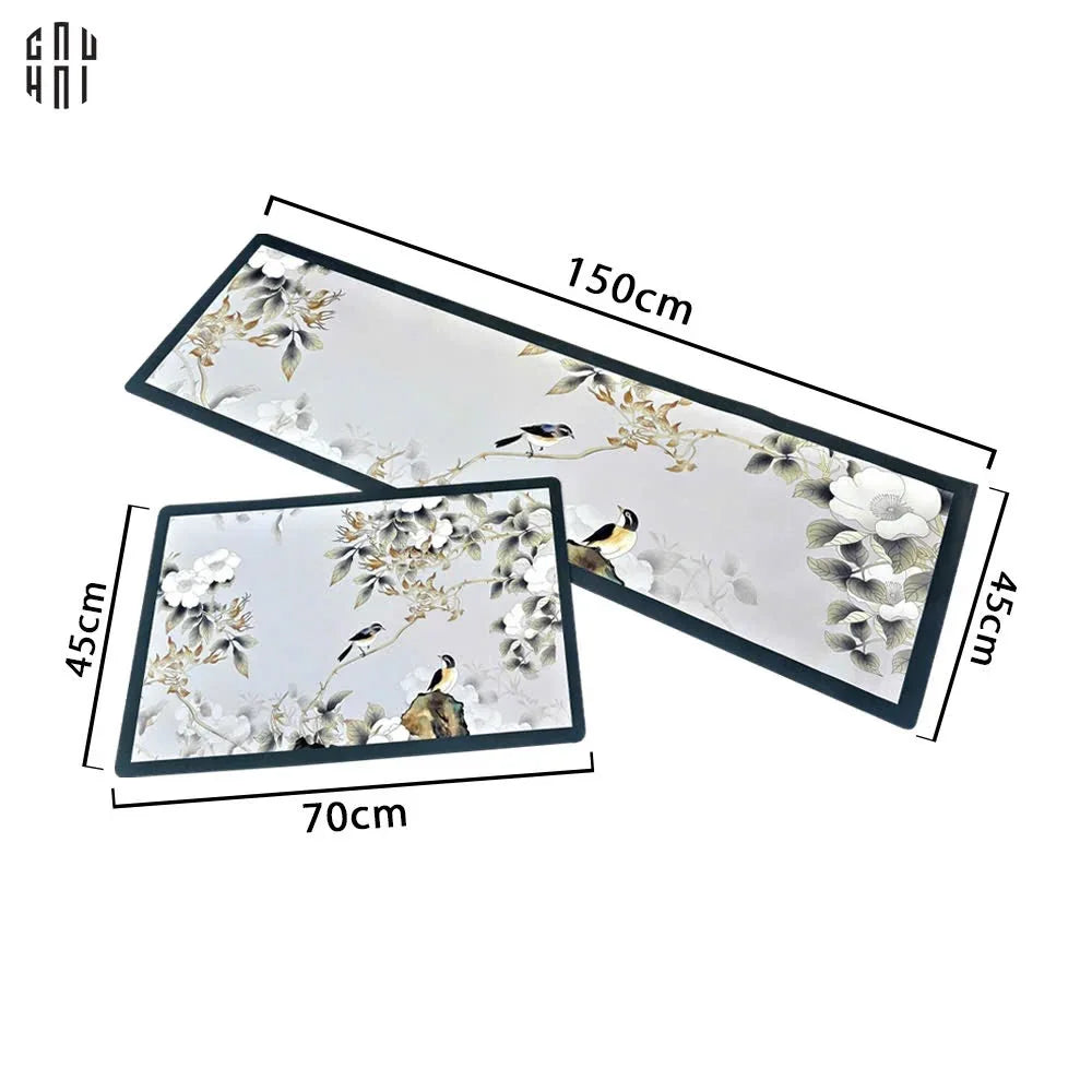 SET THẢM BẾP MICROFIBER ROYAL CANARI 1M5