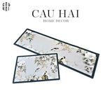 SET THẢM BẾP MICROFIBER ROYAL CANARI 1M5