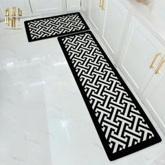 Set Thảm Bếp Nhung Bỉ 145x75/150 - Lignes D'Art-CẬU HAI HOME DECOR