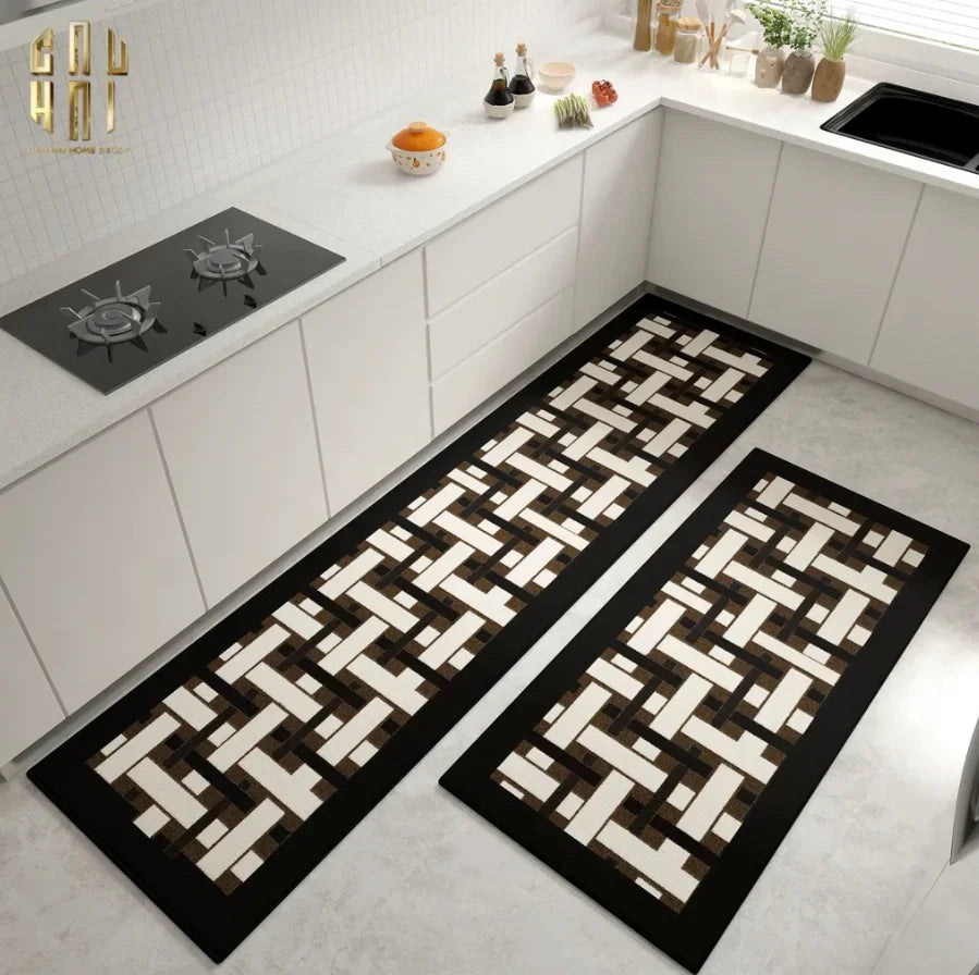 SET THẢM BẾP NHUNG BỈ 150 HAUTE WEAVE