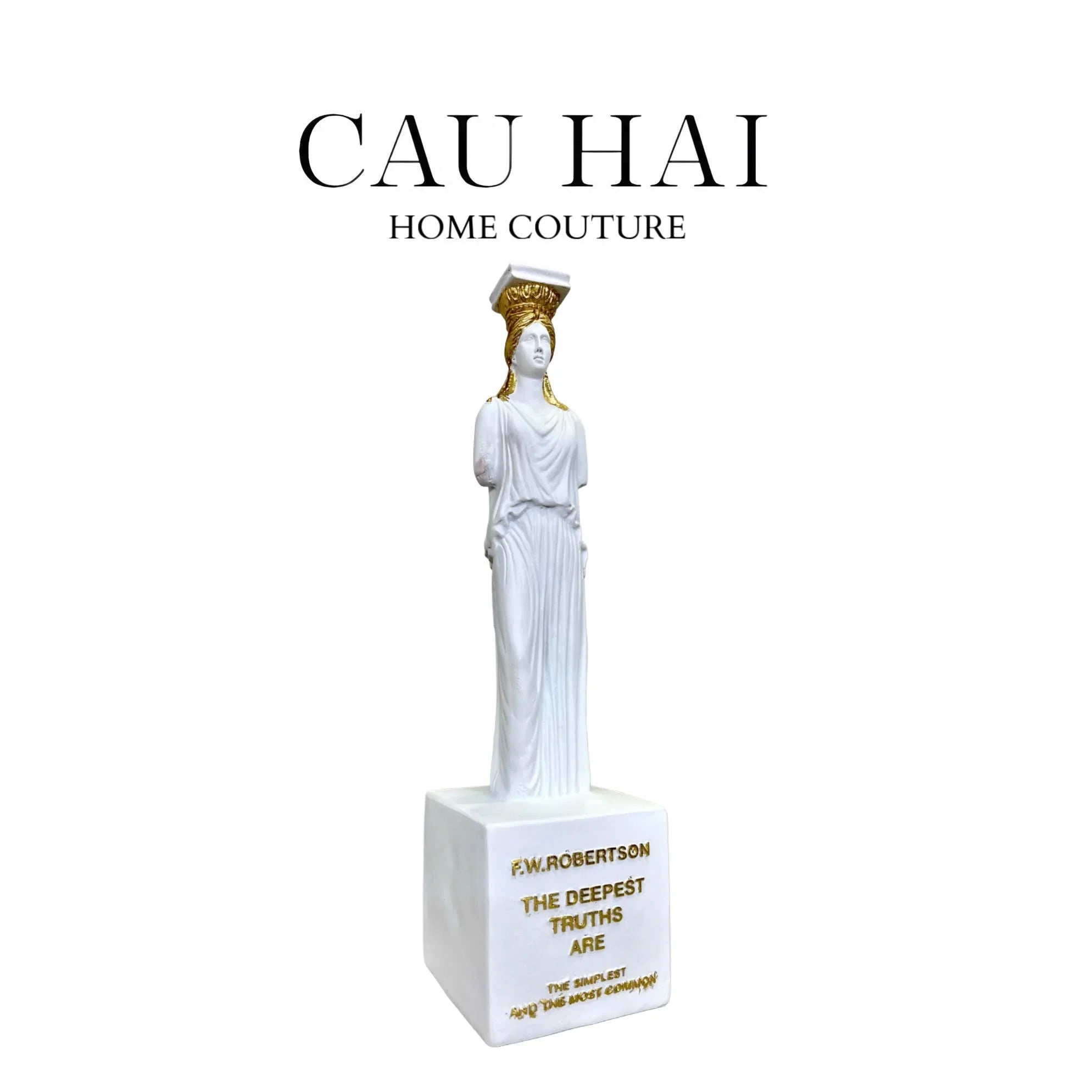 Set Tượng Hy Lạp - La Mã Phục Hưng Renaissance Heritage D’Or Valencia Gallery-CẬU HAI HOME DECOR