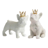 Set 2 Tượng Công Tước BullDog The Majestic Bull Duke