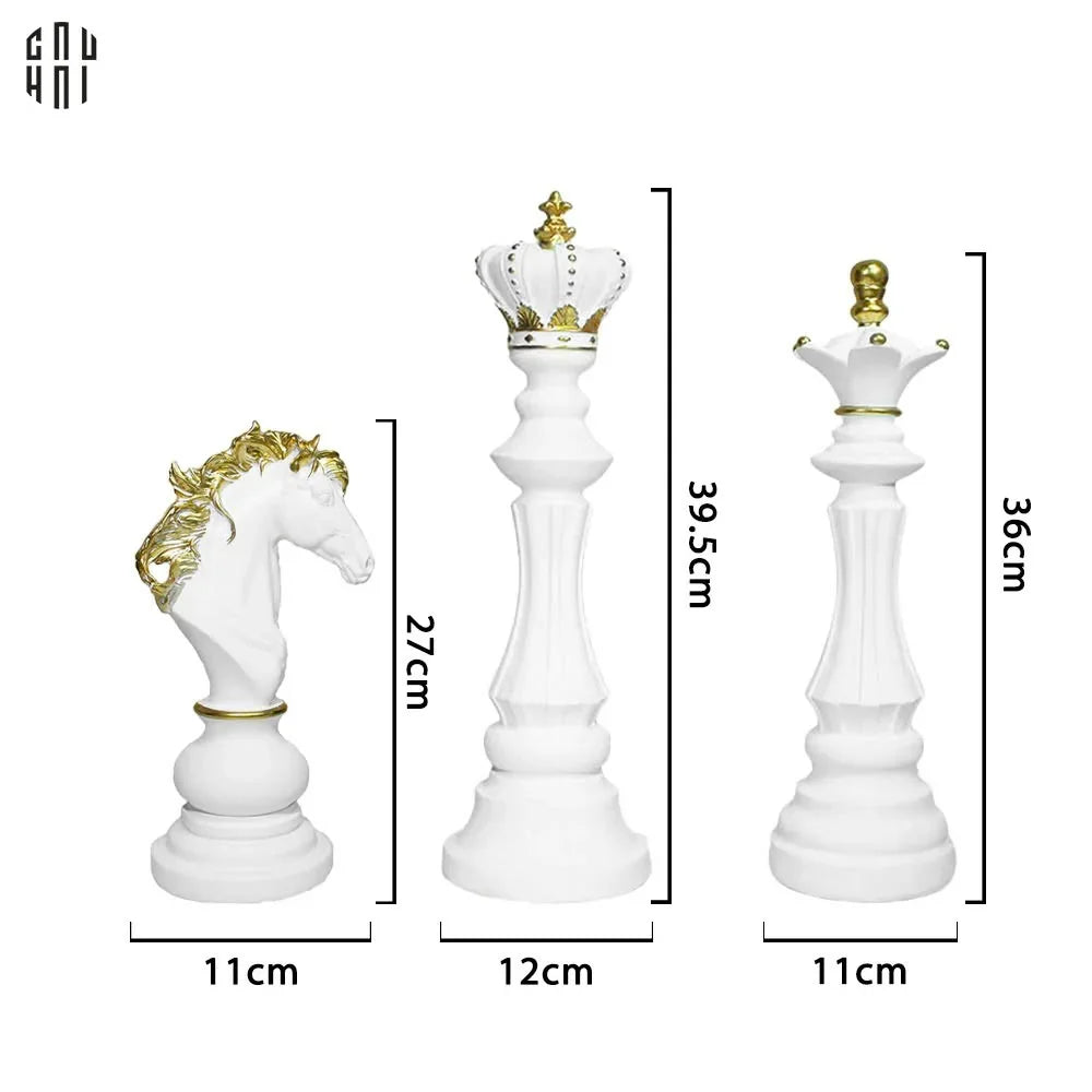 SET TƯỢNG TRANG TRÍ MAJESTIC CHESSBOARD