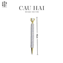 Signature Boss - Bút Diamond Bling Bling-PHỤ KIỆN BÀN LÀM VIỆC-CẬU HAI HOME DECOR