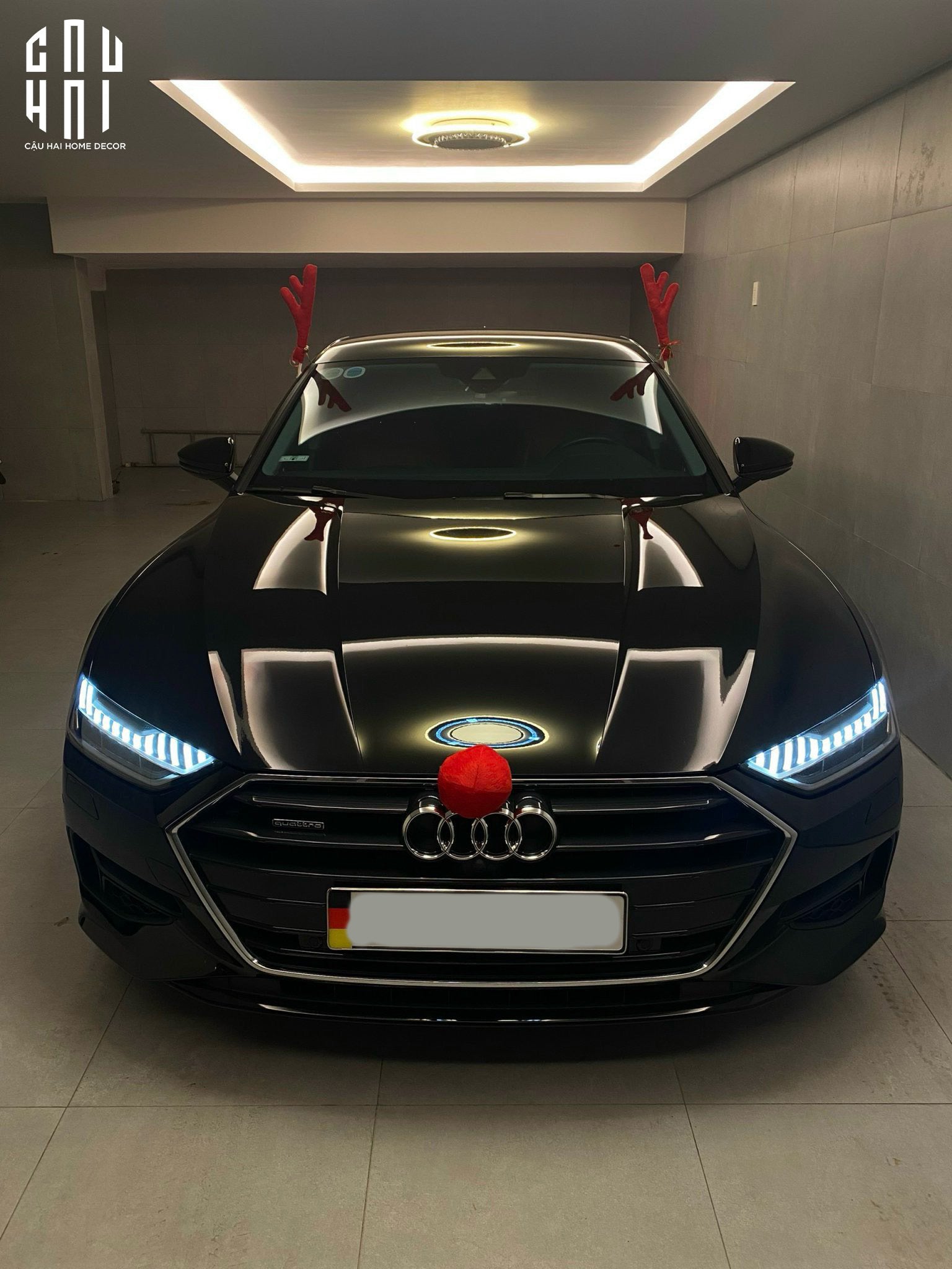 SỪNG GIÁNG SINH TREO OTO-CẬU HAI HOME DECOR