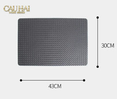 tam-lot-ban-an-da-dan-ban-mau-do-man-rouge-matte-intrecciato-leather-placemat-30x43-do-man-cau-hai-home-decor-6 - CẬU HAI HOME DECOR