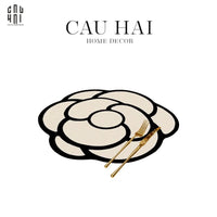 Tấm Lót Microfiber Blanc Rose-TẤM LÓT BÀN ĂN-CẬU HAI HOME DECOR