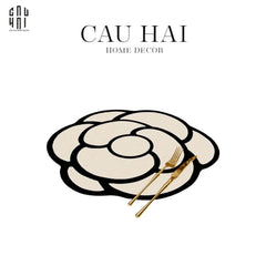 Tấm Lót Microfiber Blanc Rose-TẤM LÓT BÀN ĂN-CẬU HAI HOME DECOR