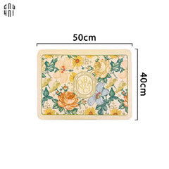 Tấm Lót Microfiber Flower Lovers B 30X40-Hoa Lụa-CẬU HAI HOME DECOR