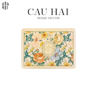 Tấm Lót Microfiber Flower Lovers B 30X40-Hoa Lụa-CẬU HAI HOME DECOR