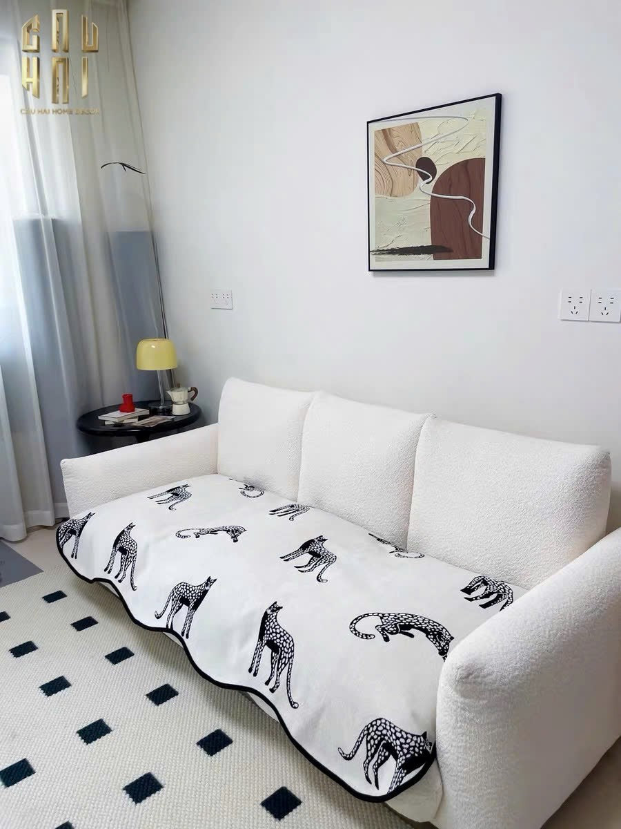 TẤM PHỦ SOFA - 90X210 - PANTHER SQUAD-2- Cậu Hai Home Decor