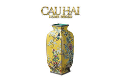 Tết Couture - Bình Hoa Đại Mẫu Đơn Minh Hoàng H42-BÌNH HOA-CẬU HAI HOME DECOR
