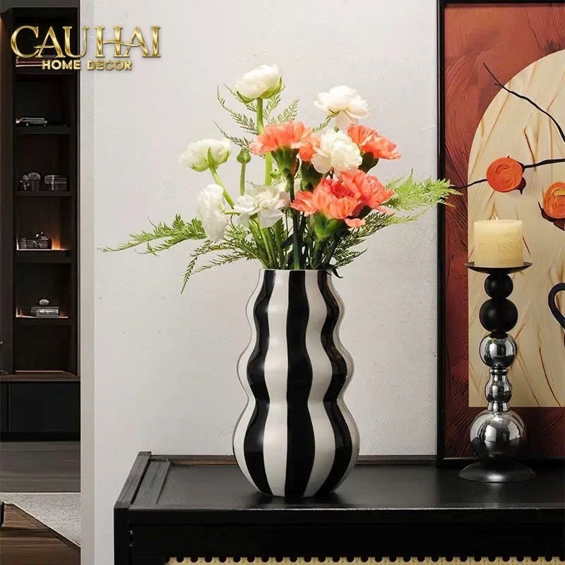 Tết Couture - Bình Hoa Grande Cherry Clowny H23 - CẬU HAI HOME DECOR