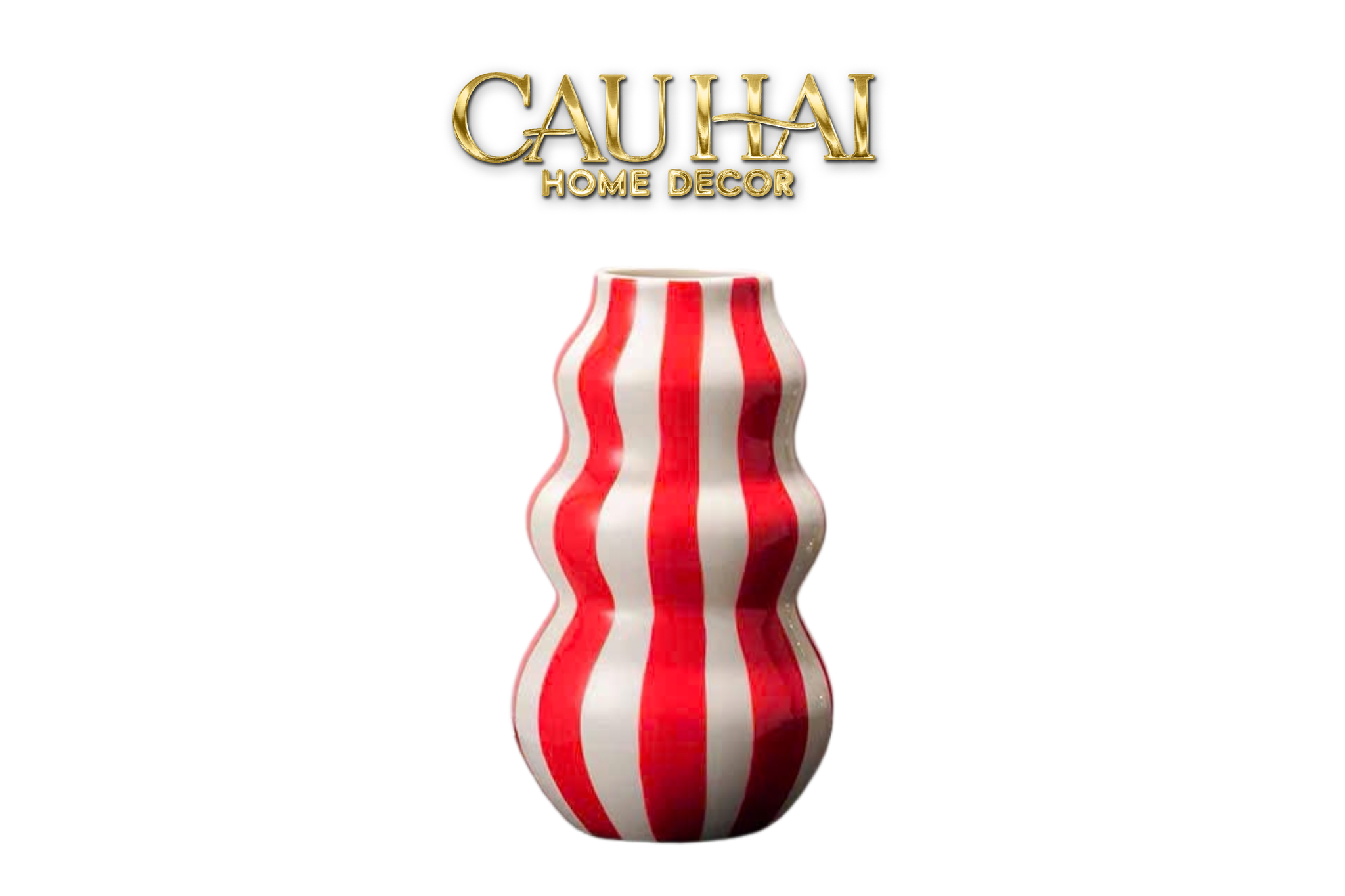 Tết Couture - Bình Hoa Grande Cherry Clowny H23 - CẬU HAI HOME DECOR