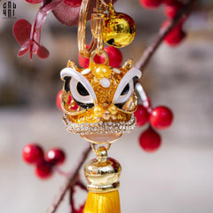 Tết Couture - Dây Treo Kỳ Lân Ánh Vàng-Trang Trí Tết-CẬU HAI HOME DECOR