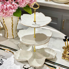 Tết Couture - Đĩa Bánh 3 Tầng Jasmine Étagère Trois Niveaux-SET CHÉN DĨA-CẬU HAI HOME DECOR
