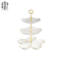 Tết Couture - Đĩa Bánh 3 Tầng Jasmine Étagère Trois Niveaux-SET CHÉN DĨA-CẬU HAI HOME DECOR