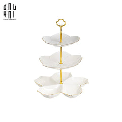 Tết Couture - Đĩa Bánh 3 Tầng Jasmine Étagère Trois Niveaux-SET CHÉN DĨA-CẬU HAI HOME DECOR