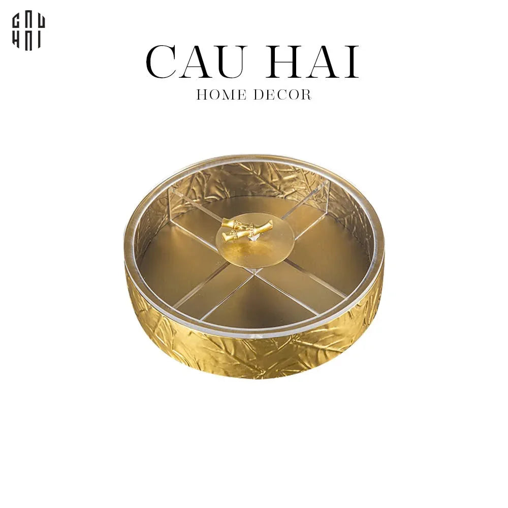 Tết Couture - Khay Bánh Mứt Brasson Bamboo - CẬU HAI HOME DECOR