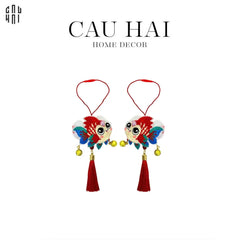 Tết Couture - Set 2 Dây Treo Cá Phát Tài-Trang Trí Tết-CẬU HAI HOME DECOR