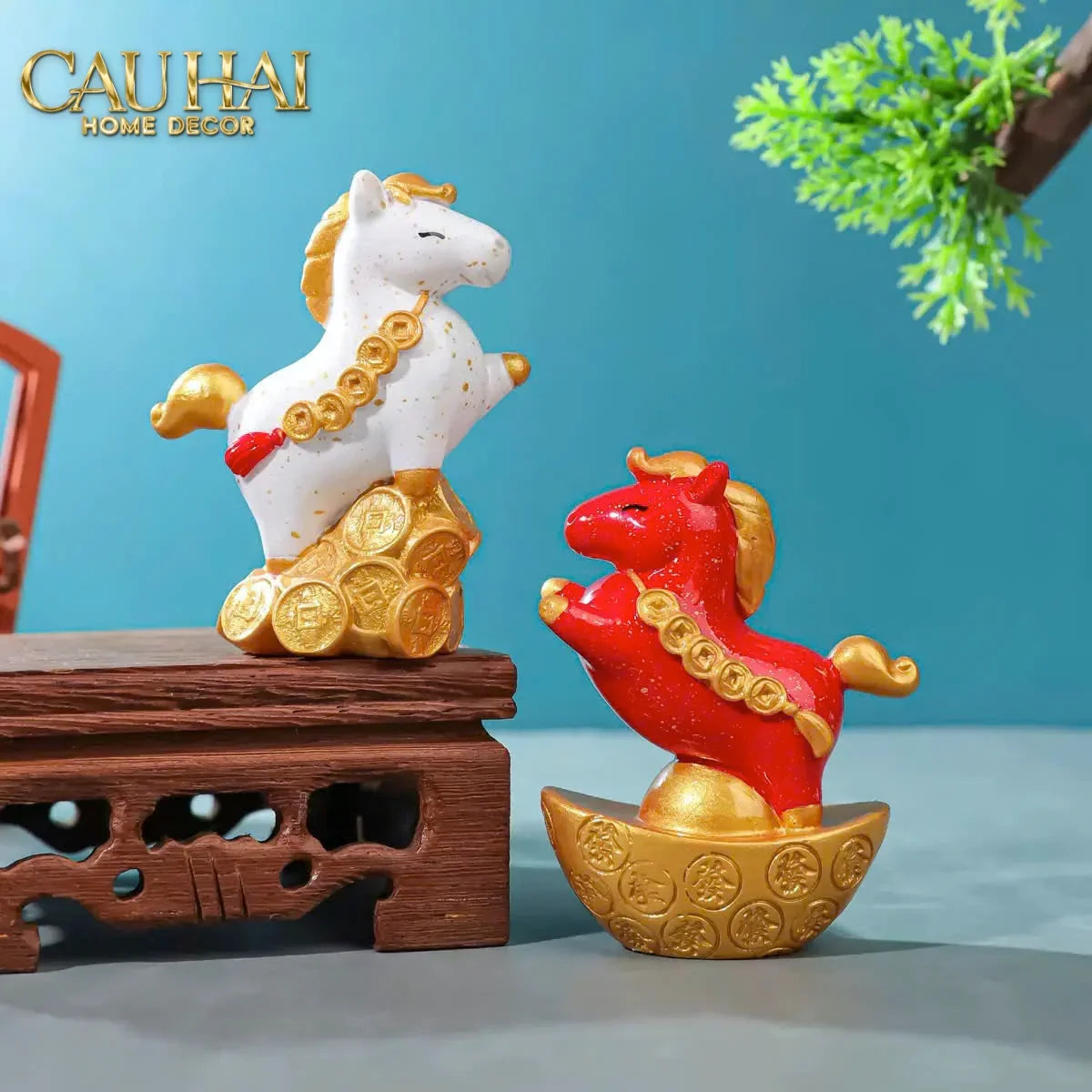 tet-couture-set-4-tuong-ngua-tu-hy-silhouette-du-bonheur-cheval-tuong-trang-tri-cau-hai-home-decor-12 - CẬU HAI HOME DECOR
