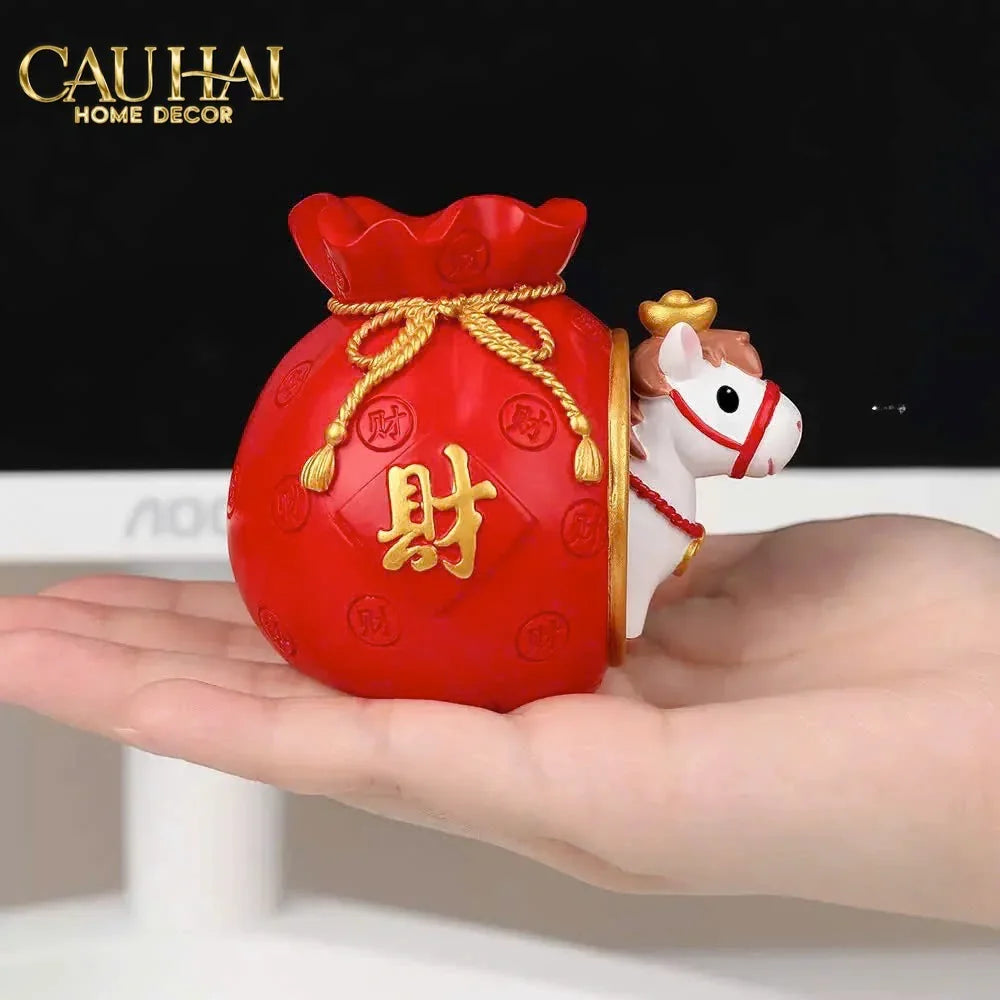 tet-couture-set-4-tuong-ngua-tu-hy-silhouette-du-bonheur-cheval-tuong-trang-tri-cau-hai-home-decor-3 - CẬU HAI HOME DECOR