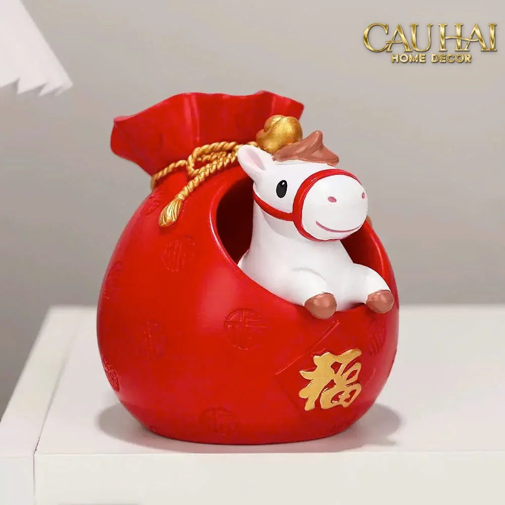 tet-couture-set-4-tuong-ngua-tu-hy-silhouette-du-bonheur-cheval-tuong-trang-tri-cau-hai-home-decor-6 - CẬU HAI HOME DECOR