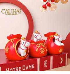 tet-couture-set-4-tuong-ngua-tu-hy-silhouette-du-bonheur-cheval-tuong-trang-tri-cau-hai-home-decor-7 - CẬU HAI HOME DECOR