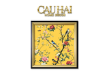 Tết Couture - Tranh Canvas Uv Gen5 Flora De Fortune Hoa Điểu Phú Quý 108x108 - CẬU HAI HOME DECOR