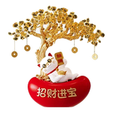 Tượng Cây Phú Quý Mèo Đại Phát 27