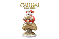 Tết Couture - Tượng Đại Thần Tài Kim Nguyên Bảo H76-TƯỢNG TRANG TRÍ-CẬU HAI HOME DECOR