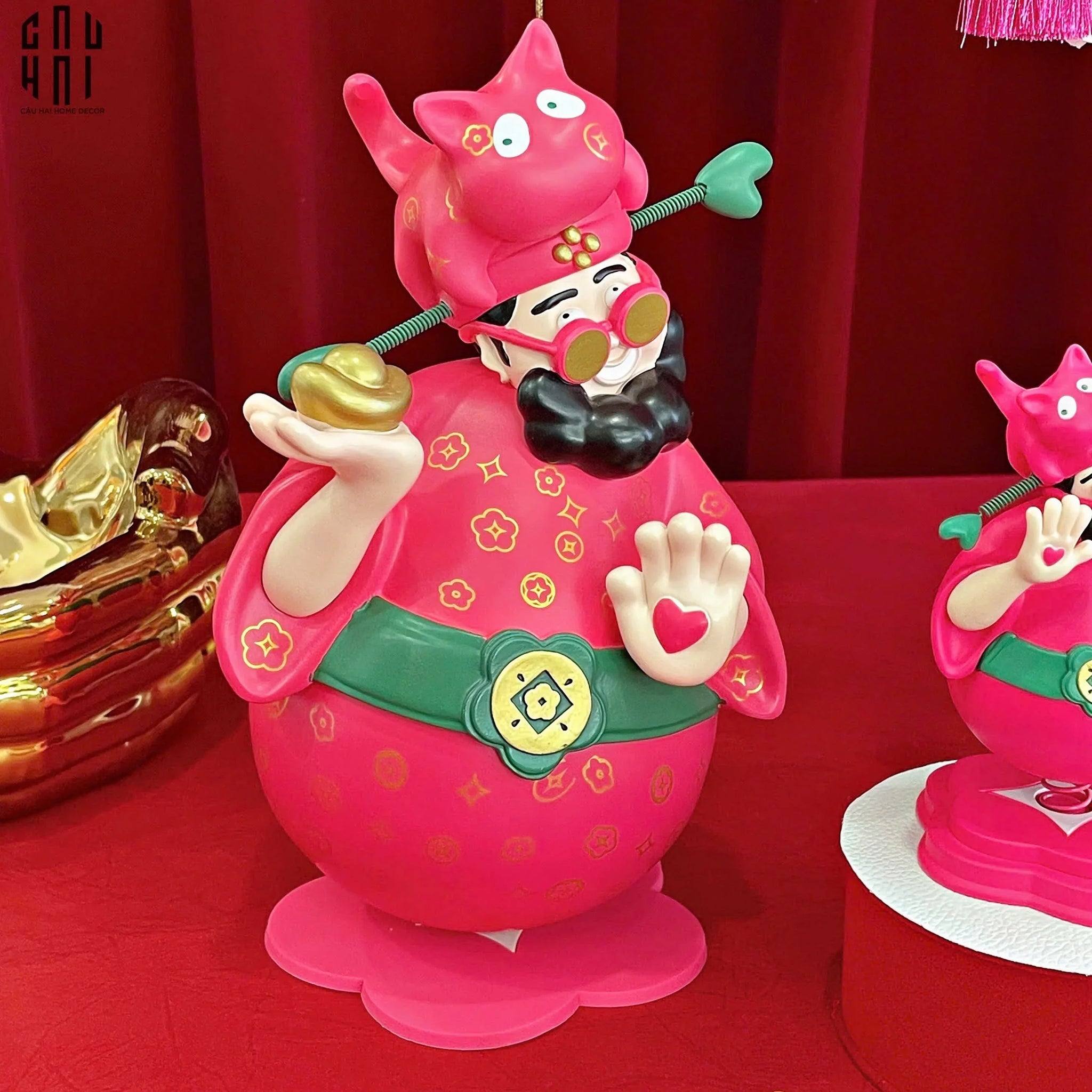 Tết Couture - Tượng Fabulous Money God H10/H20 - Prestige Class Collection Ss26 - CẬU HAI HOME DECOR