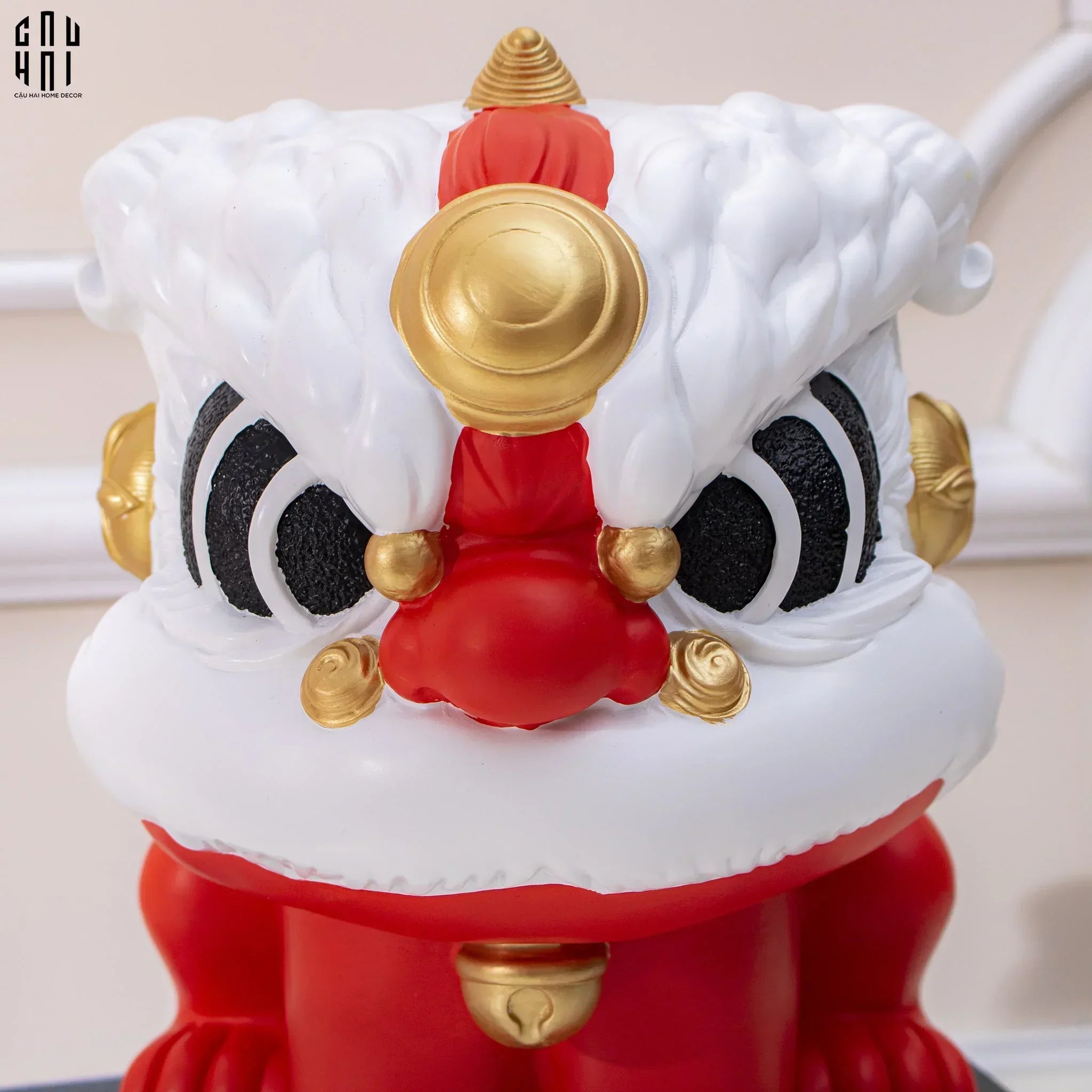 Tết Couture - Tượng Kim Lân Hoàng Kỳ 25-TƯỢNG TRANG TRÍ-CẬU HAI HOME DECOR