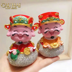 tet-couture-tuong-than-tai-diamond-bling-bling-nguyen-bao-phuc-loc-tuong-trang-tri-cau-hai-home-decor-2 - CẬU HAI HOME DECOR