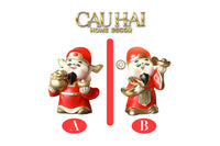 Tết Couture - Tượng Thần Tài Kim Tinh Tụ Bảo-TƯỢNG TRANG TRÍ-CẬU HAI HOME DECOR