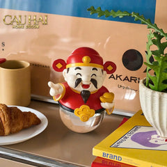 Tết Couture - Tượng Thần Tài Quả Cầu Pha Lê Cristalleries Bonheur · Deity of Fortune-TƯỢNG TRANG TRÍ-CẬU HAI HOME DECOR