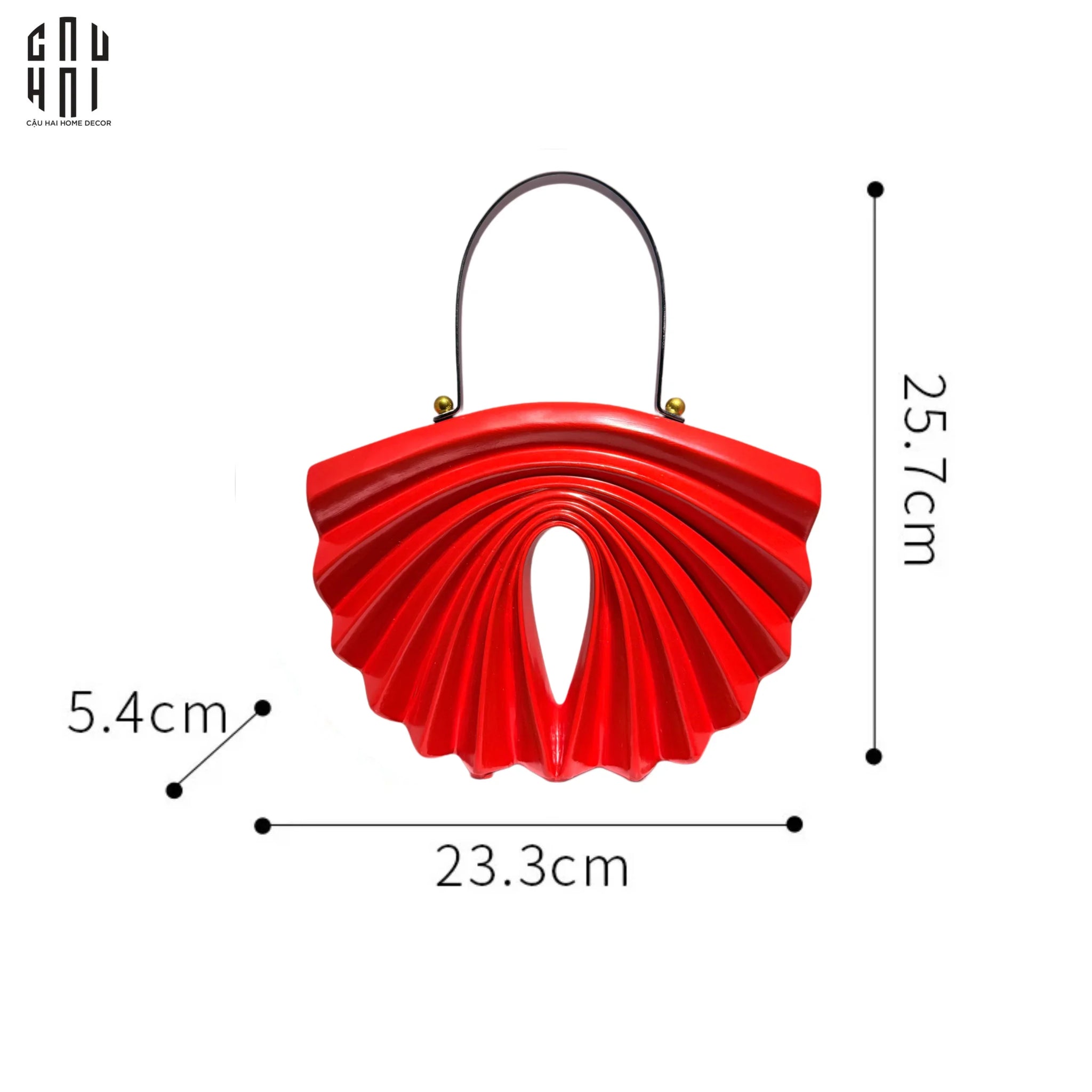 Tết Couture - Tượng Túi Xách Runway Rouge High Heel - CẬU HAI HOME DECOR