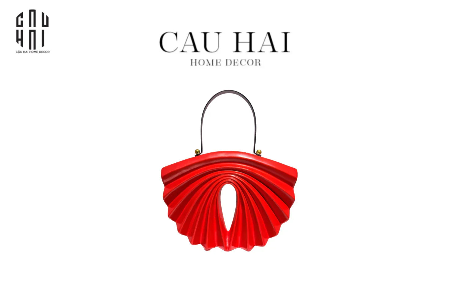 Tết Couture - Tượng Túi Xách Runway Rouge High Heel-CẬU HAI HOME DECOR