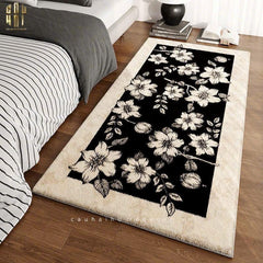 Thảm Bed Dệt Kim 60X160 Nocturne Florale-THẢM TRÒN - THẢM BED-CẬU HAI HOME DECOR