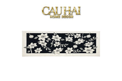 Thảm Bed Dệt Kim 60X160 Nocturne Florale-CẬU HAI HOME DECOR