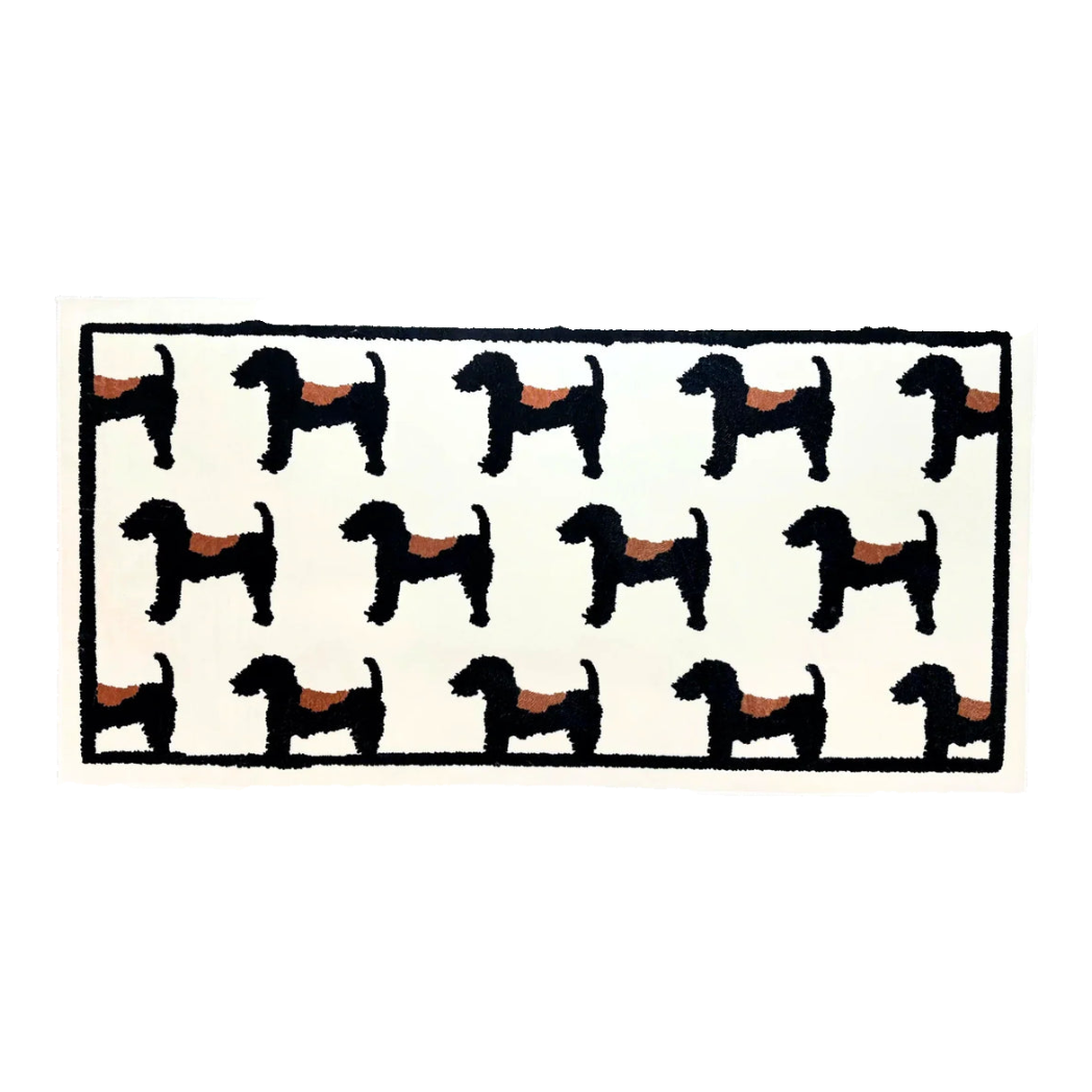 Thảm Bed Dệt Kim 80X160 - Noble Caniche - Bed Carpet