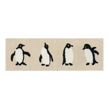 Thảm Bed Dệt Kim 80X160 - Penguin Parade