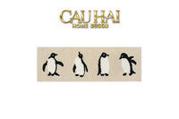 Thảm Bed Dệt Kim 80X160 - Penguin Parade-THẢM TRÒN - THẢM BED-CẬU HAI HOME DECOR